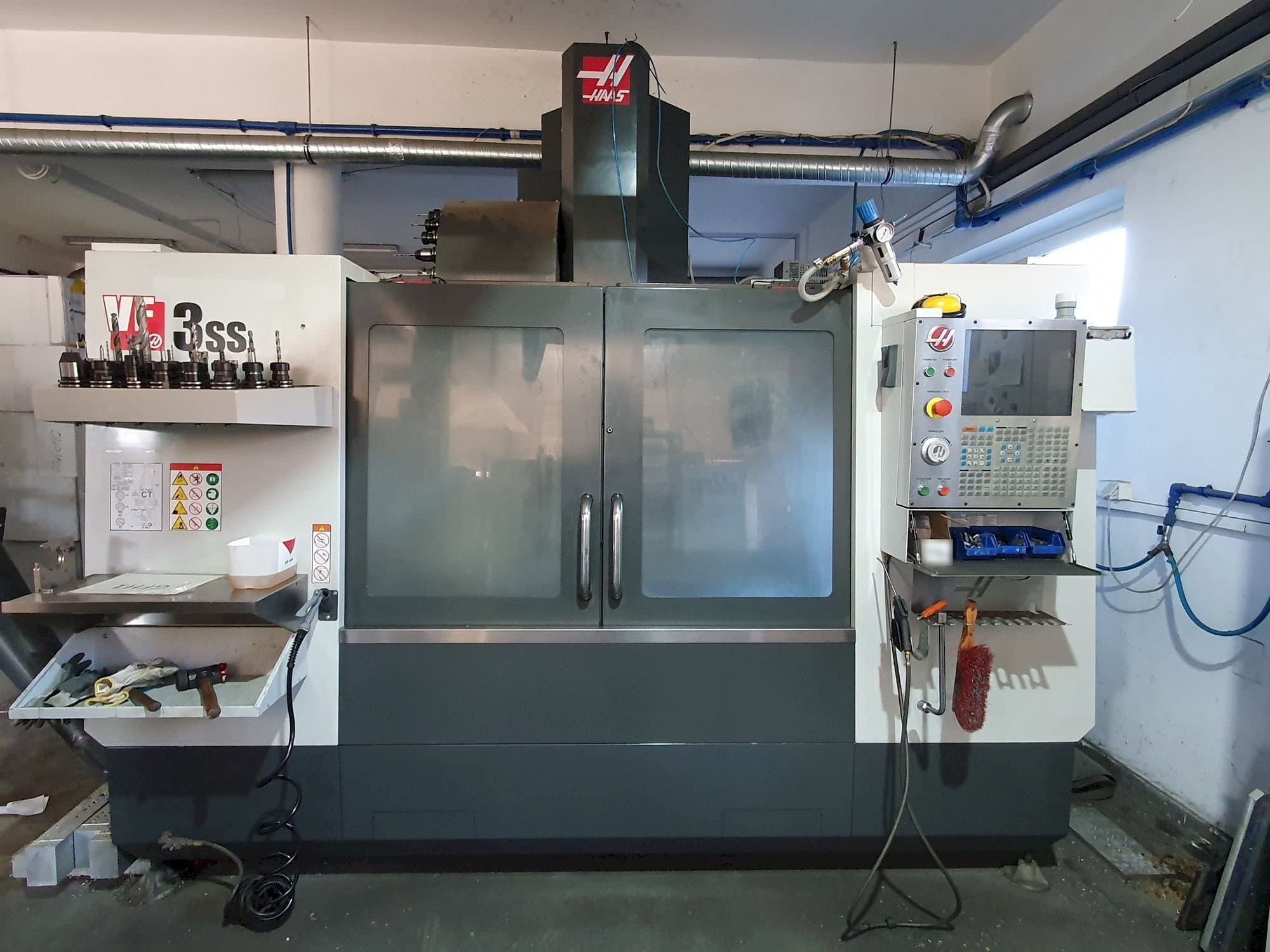 HAAS VF-3SS-maskinen framifrån