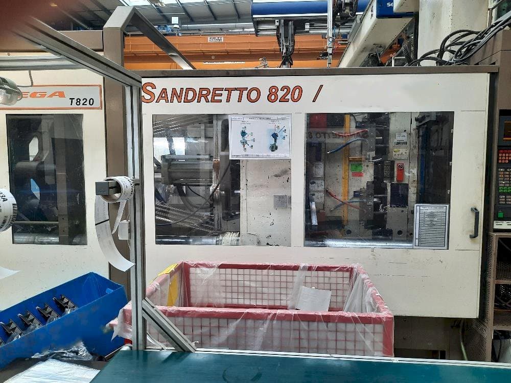 SANDRETTO 820/6434-maskinen framifrån