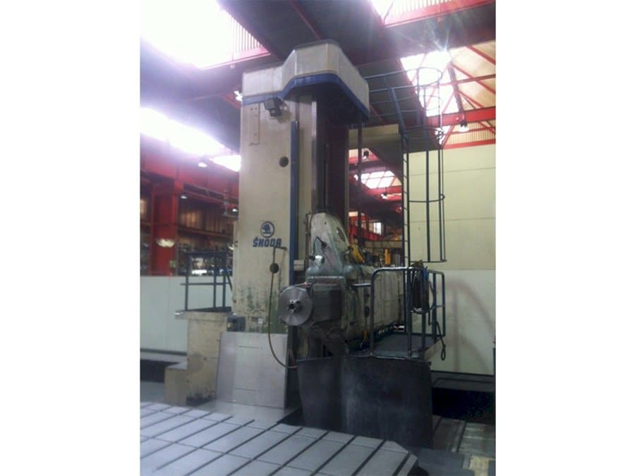 SKODA WD 160 B-maskinen framifrån