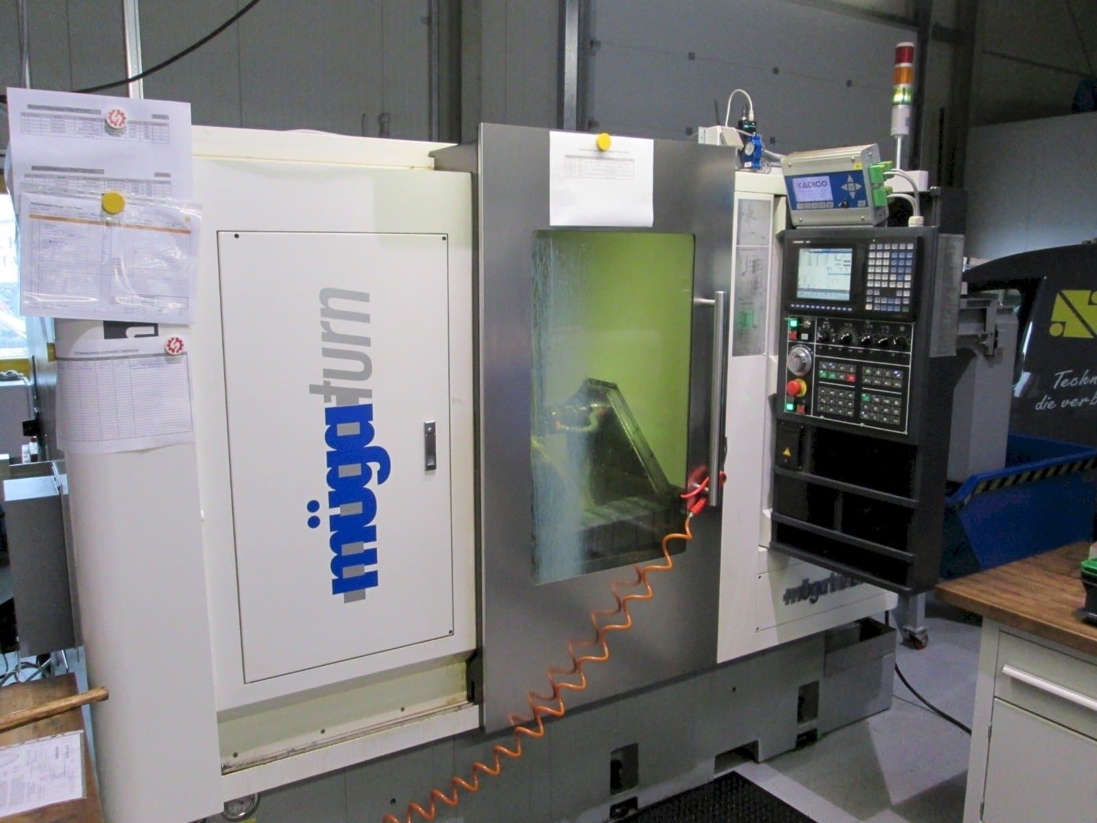 Muga iTwin-maskinen framifrån