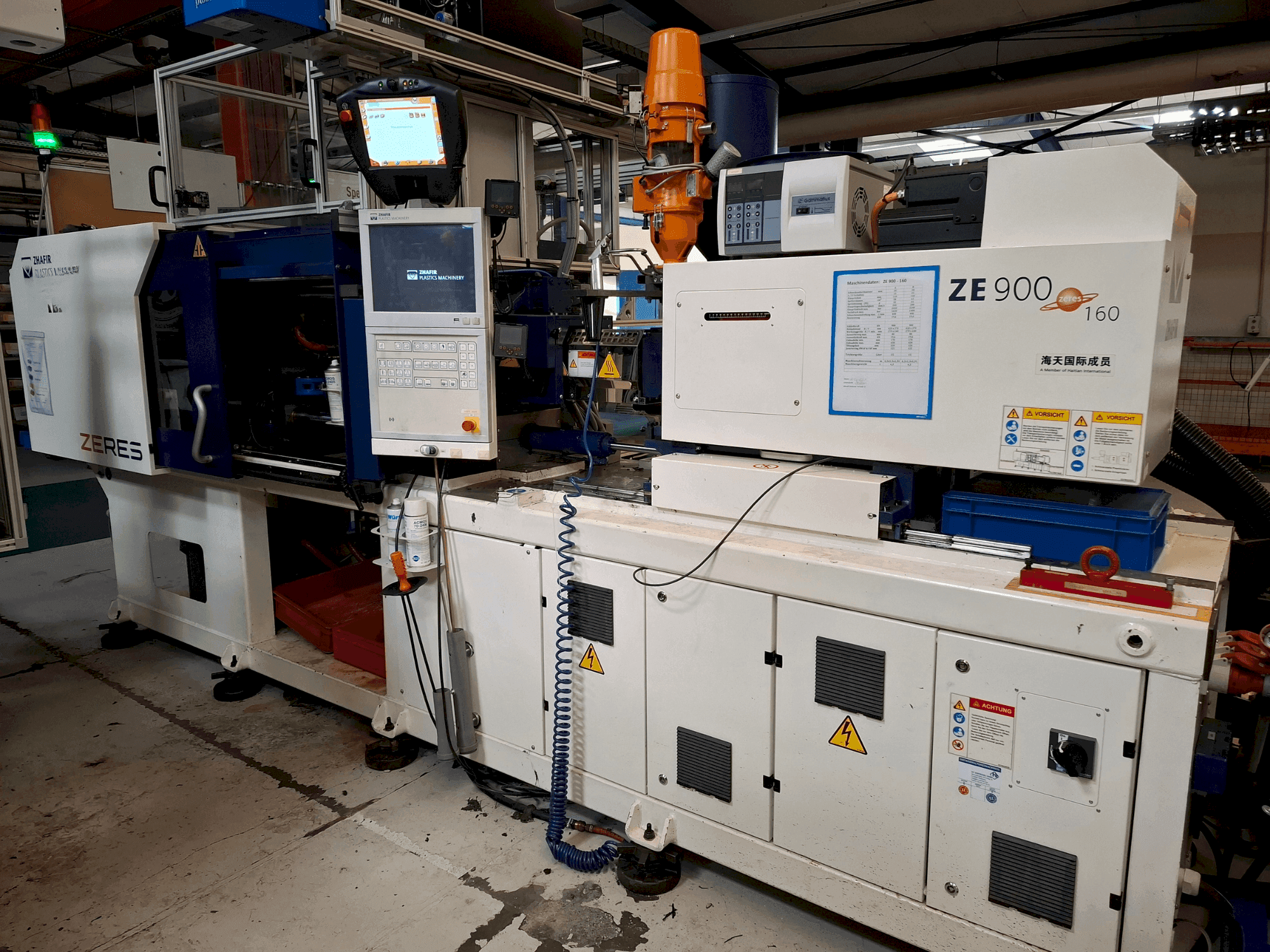 HAITIAN ZHAFIR Zeres 900/160-maskinen framifrån