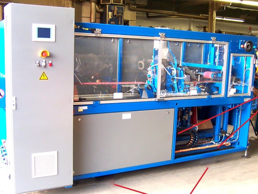 BASTON-maskinen sedd från vänsterTSQ-P-503-S-100