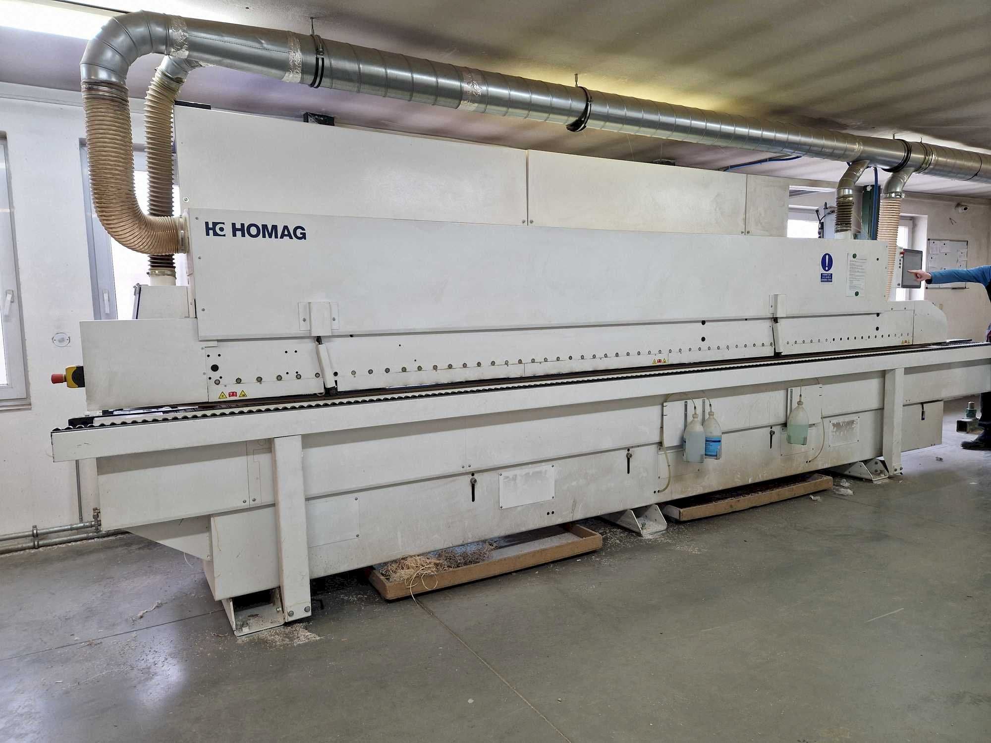 HOMAG Edgeteq S-390 Optimat KDF 860C-maskinen framifrån