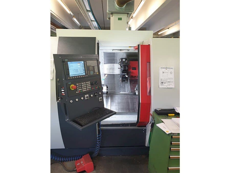 EMCO Turn E 65-maskinen framifrån