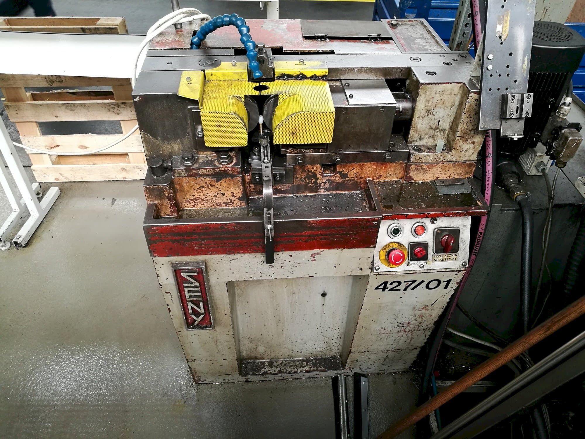 SENY D30E-maskinen framifrån