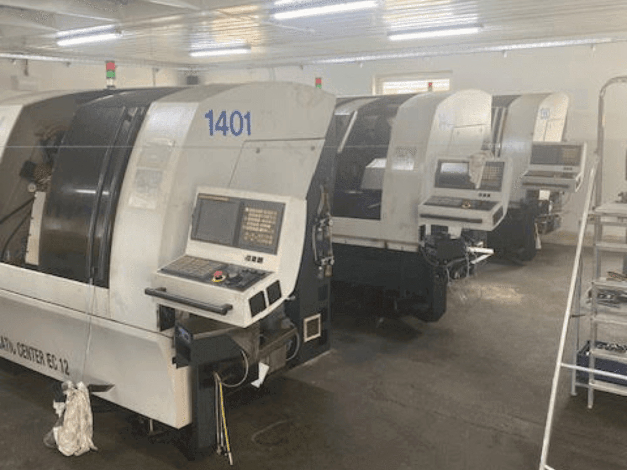 ESCO Escomatic EC12-maskinen framifrån