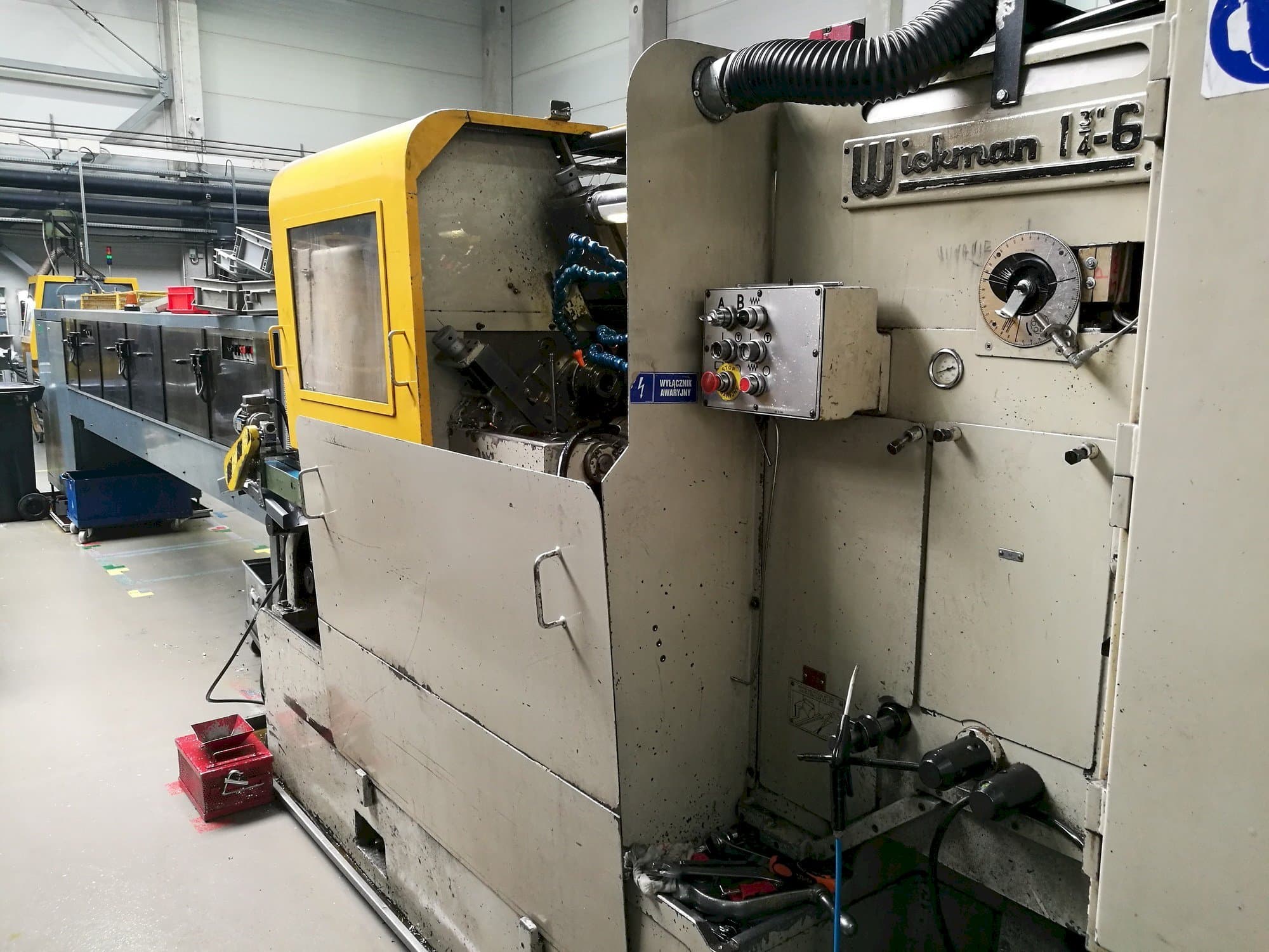 Wickman 1  3/4"-6-maskinen framifrån