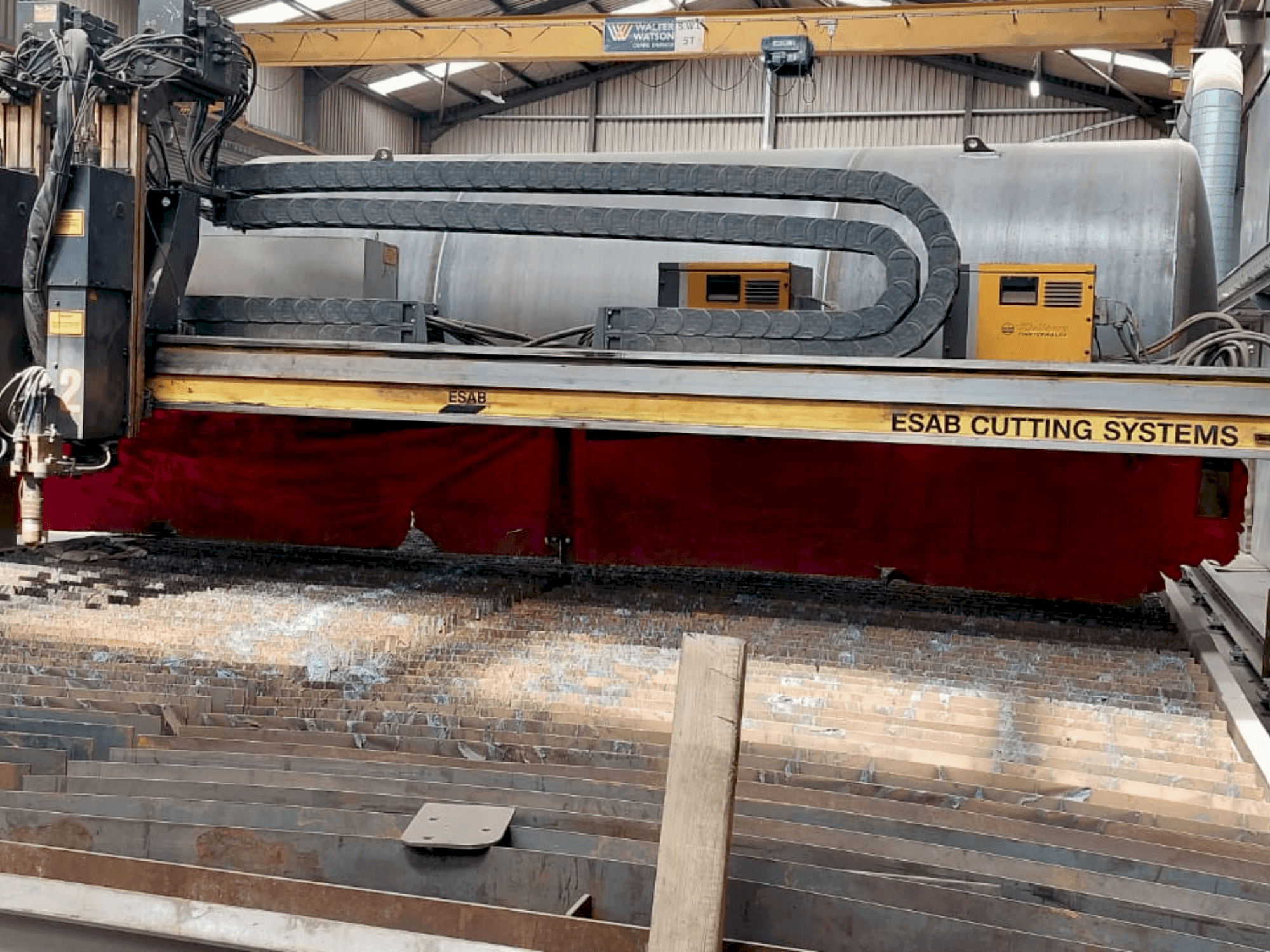 ESAB Suprarex SXE 5000-maskinen framifrån