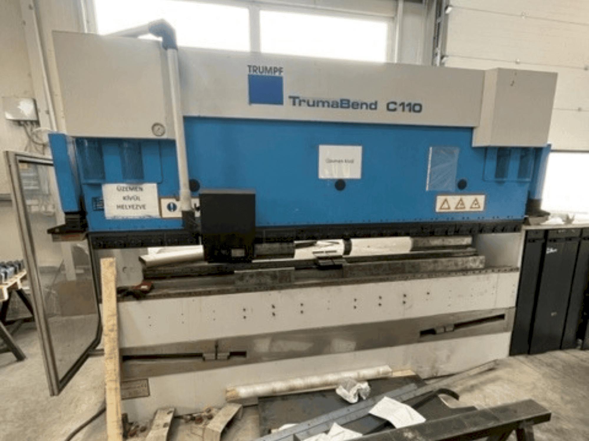 TRUMPF TrumaBend C110-maskinen framifrån