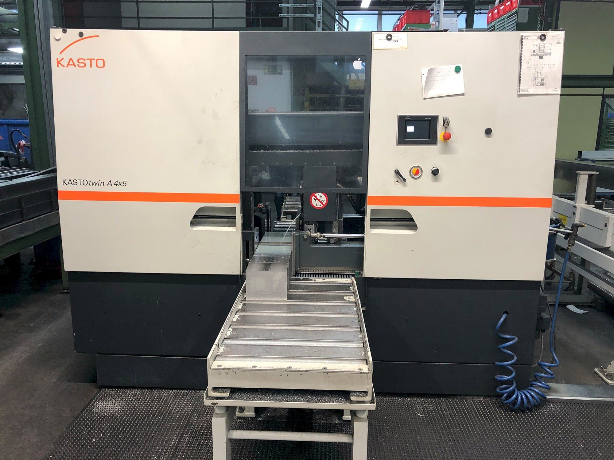 KASTO Twin A4x5-maskinen framifrån