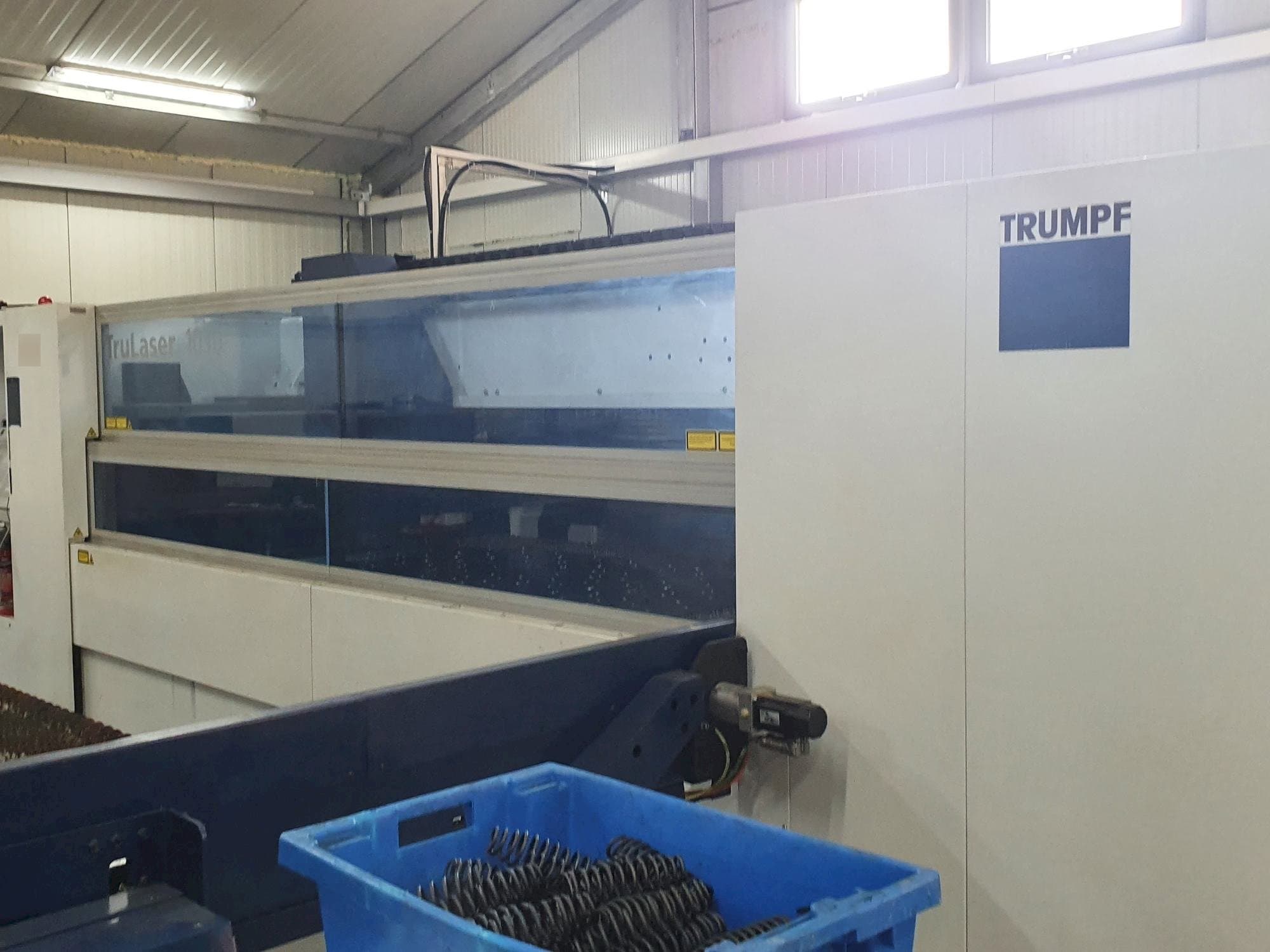 Trumpf TruLaser 1030-maskinen framifrån