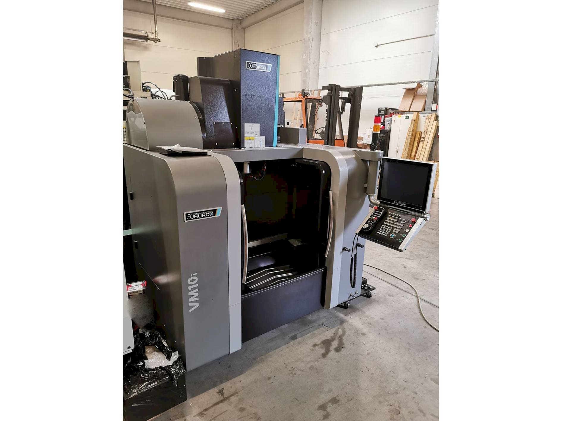 Hurco VM 10i-maskinen framifrån