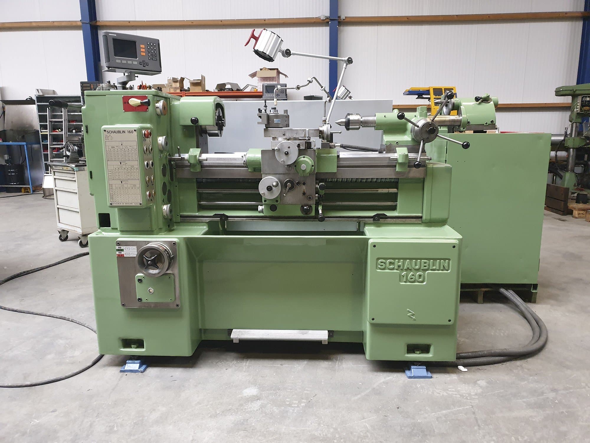 SCHAUBLIN-maskinen framifrån160