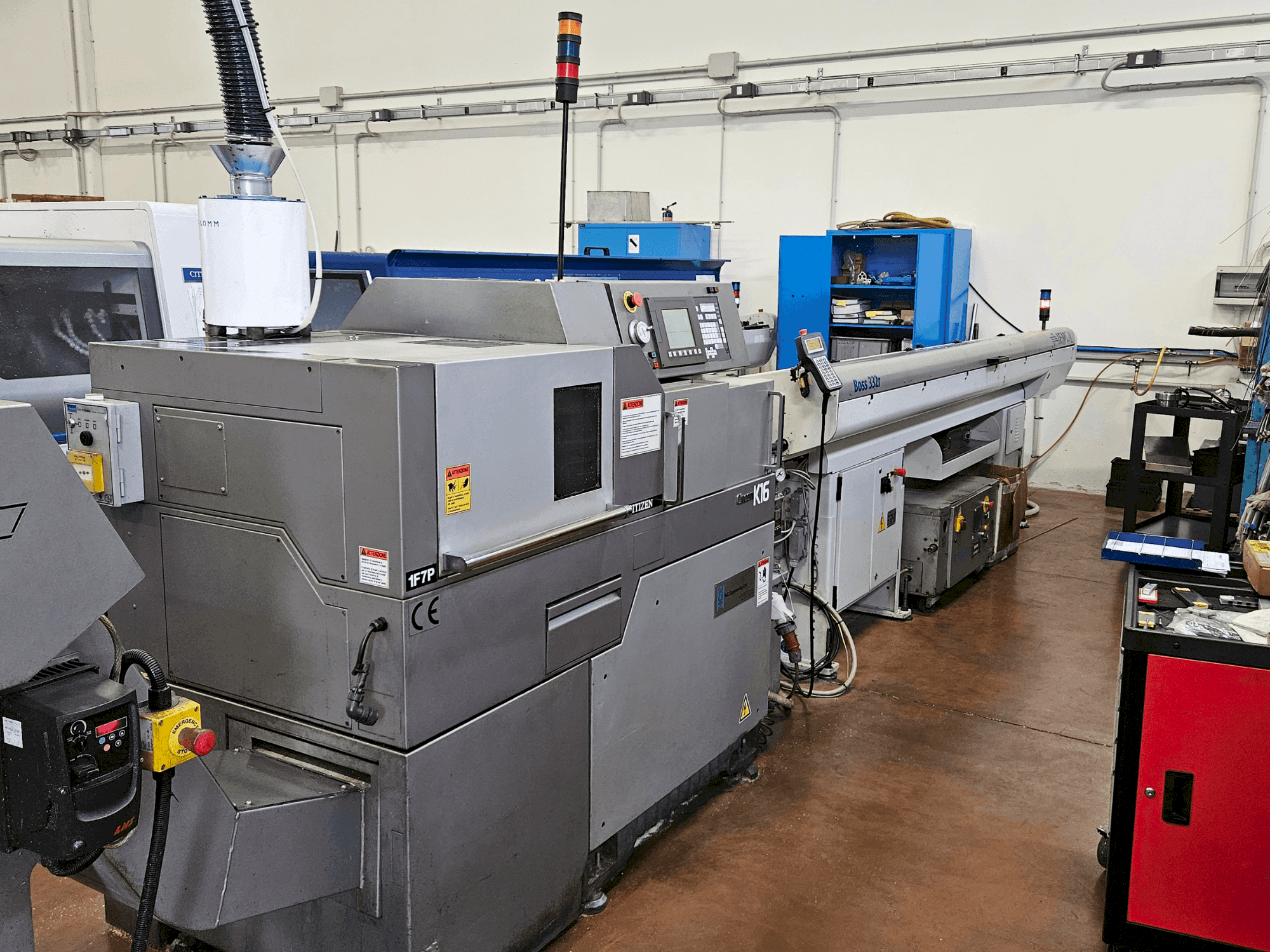 Citizen Cincom K16 VII-maskinen framifrån