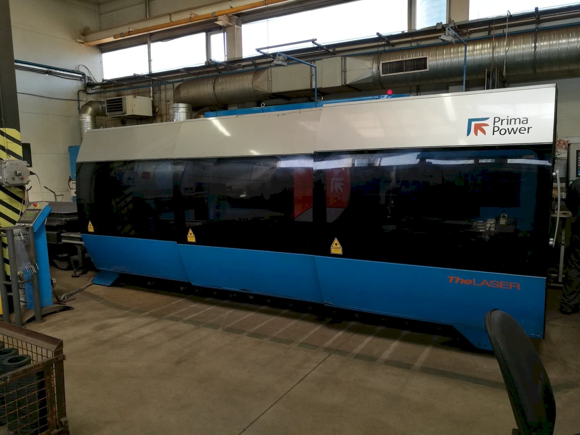 Prima Power Zaphiro-maskinen framifrån