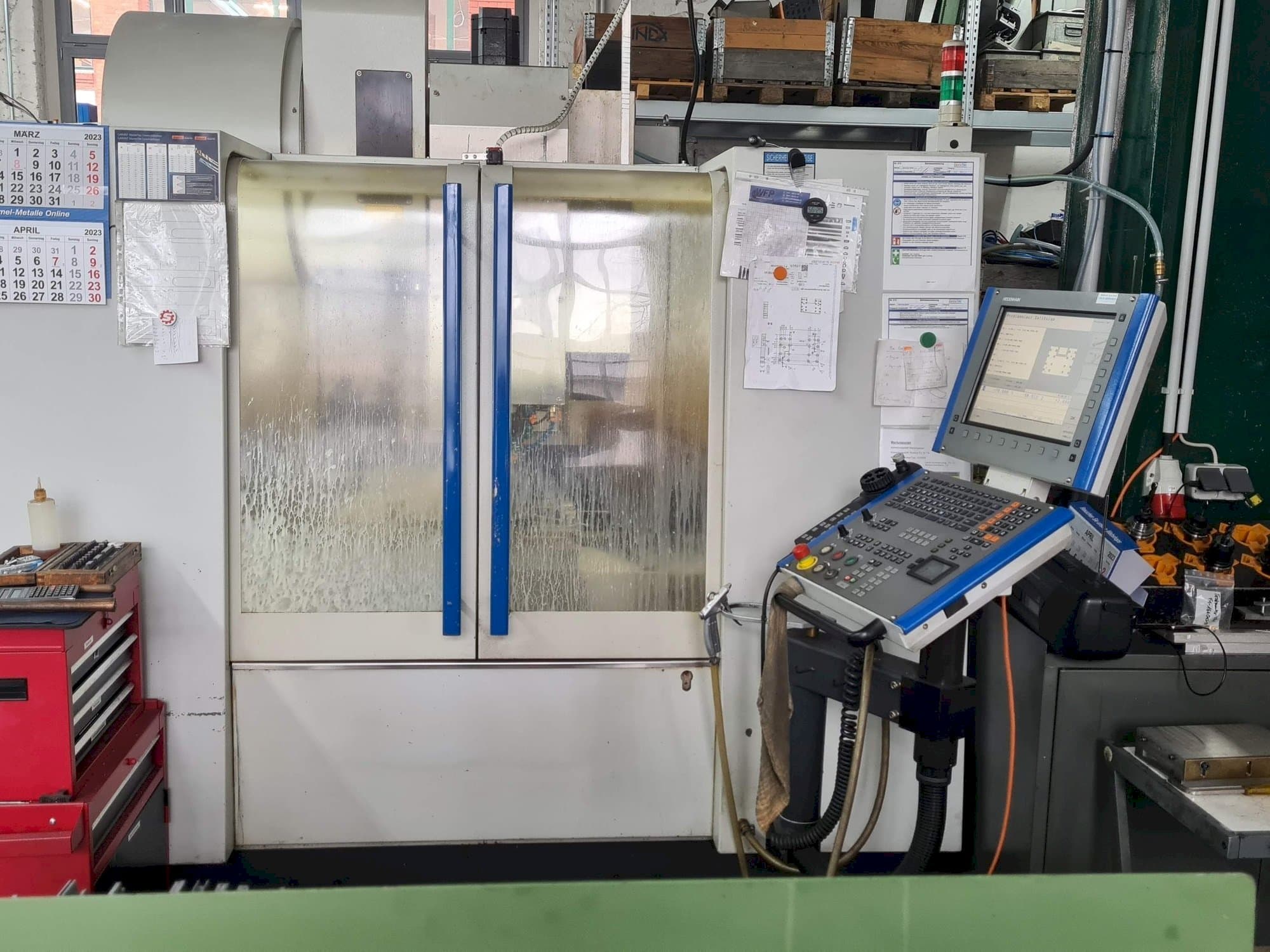 MIKRON VCE600 Pro-maskinen framifrån