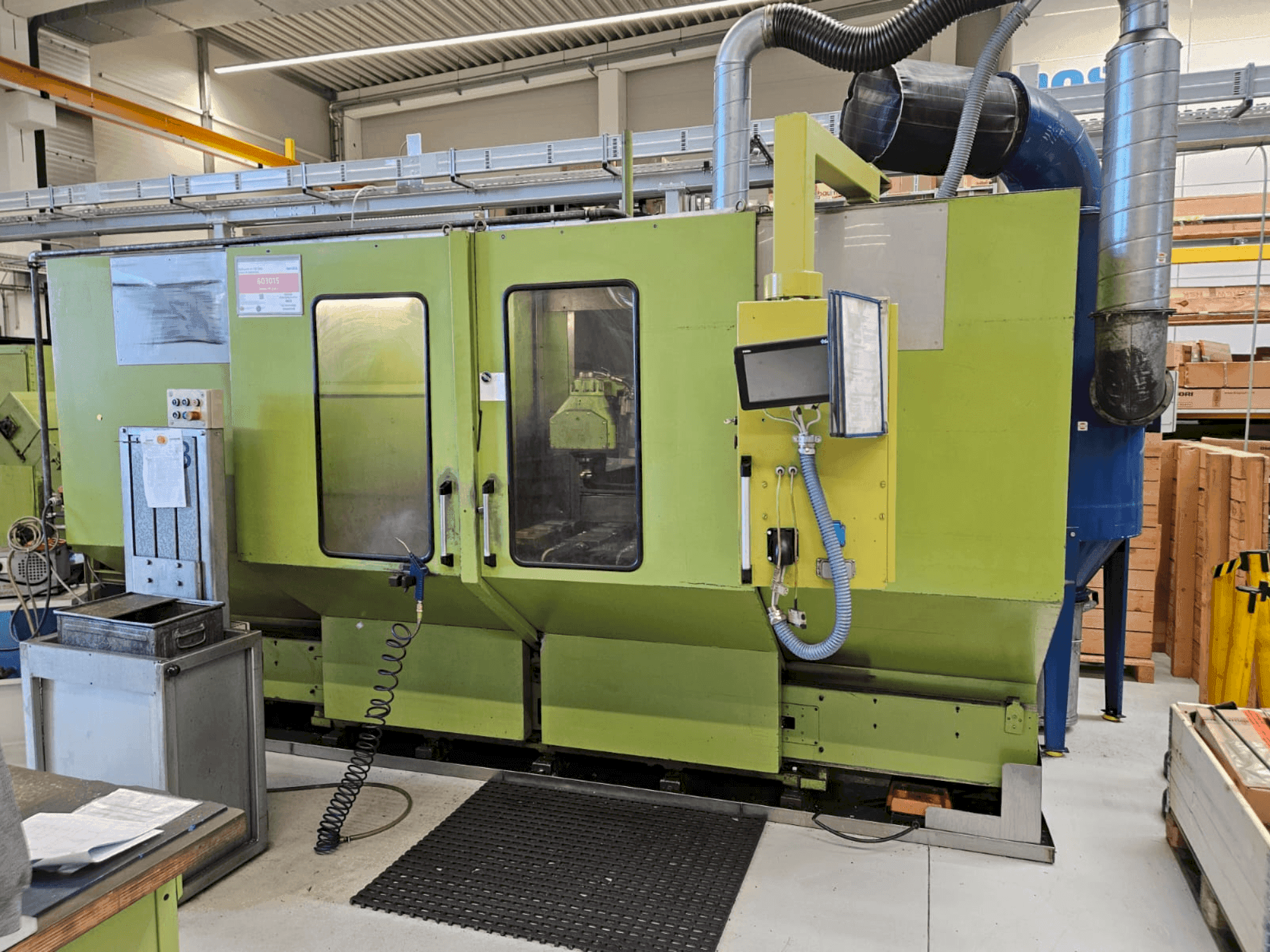 HELLER PFU2-maskinen framifrån