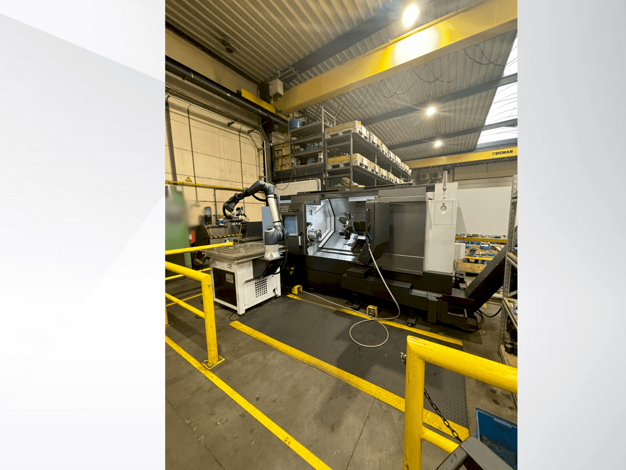 DOOSAN PUMA 2600LSYB II-maskinen framifrån