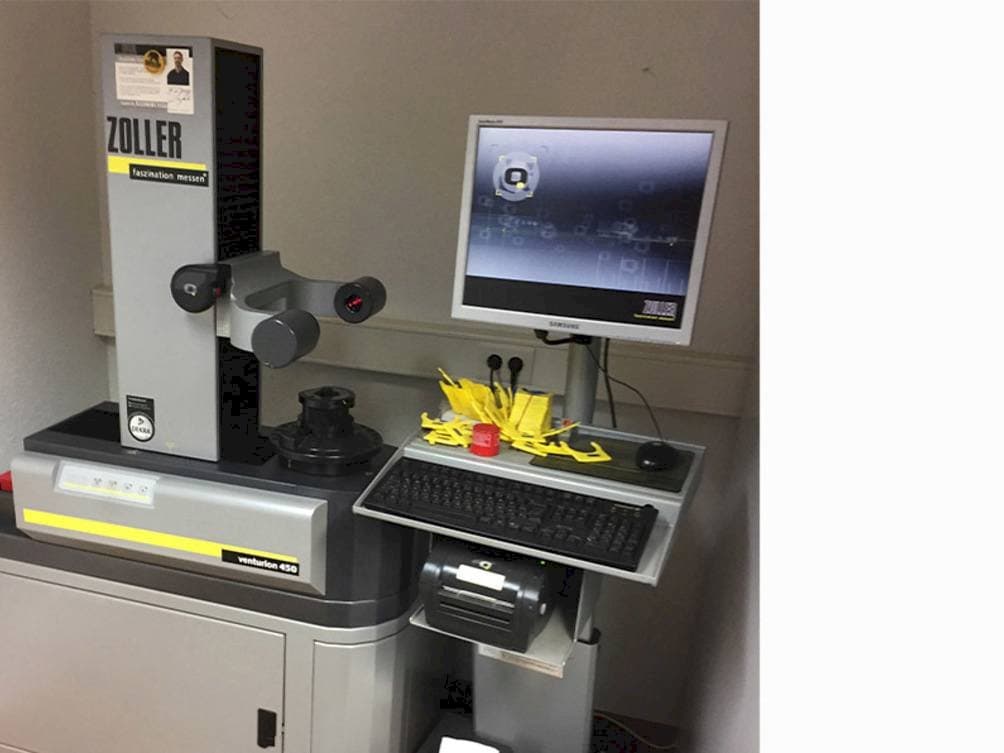 Zoller Venturion 450-maskinen framifrån