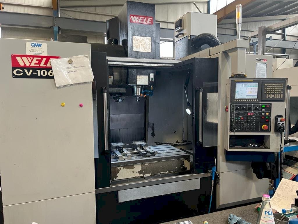 Wele									 CV 1060-maskinen framifrån