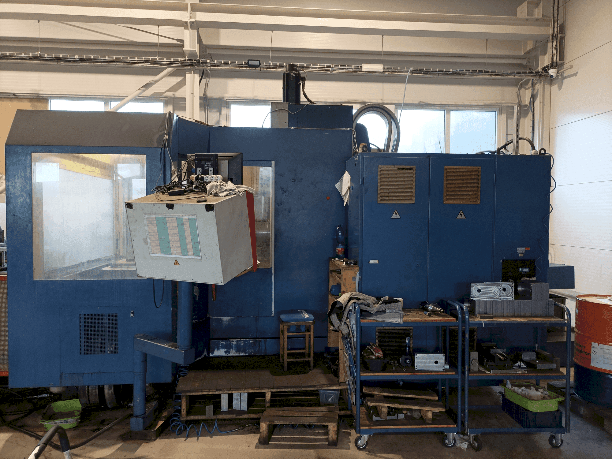 ZPS MCFH 63-maskinen framifrån