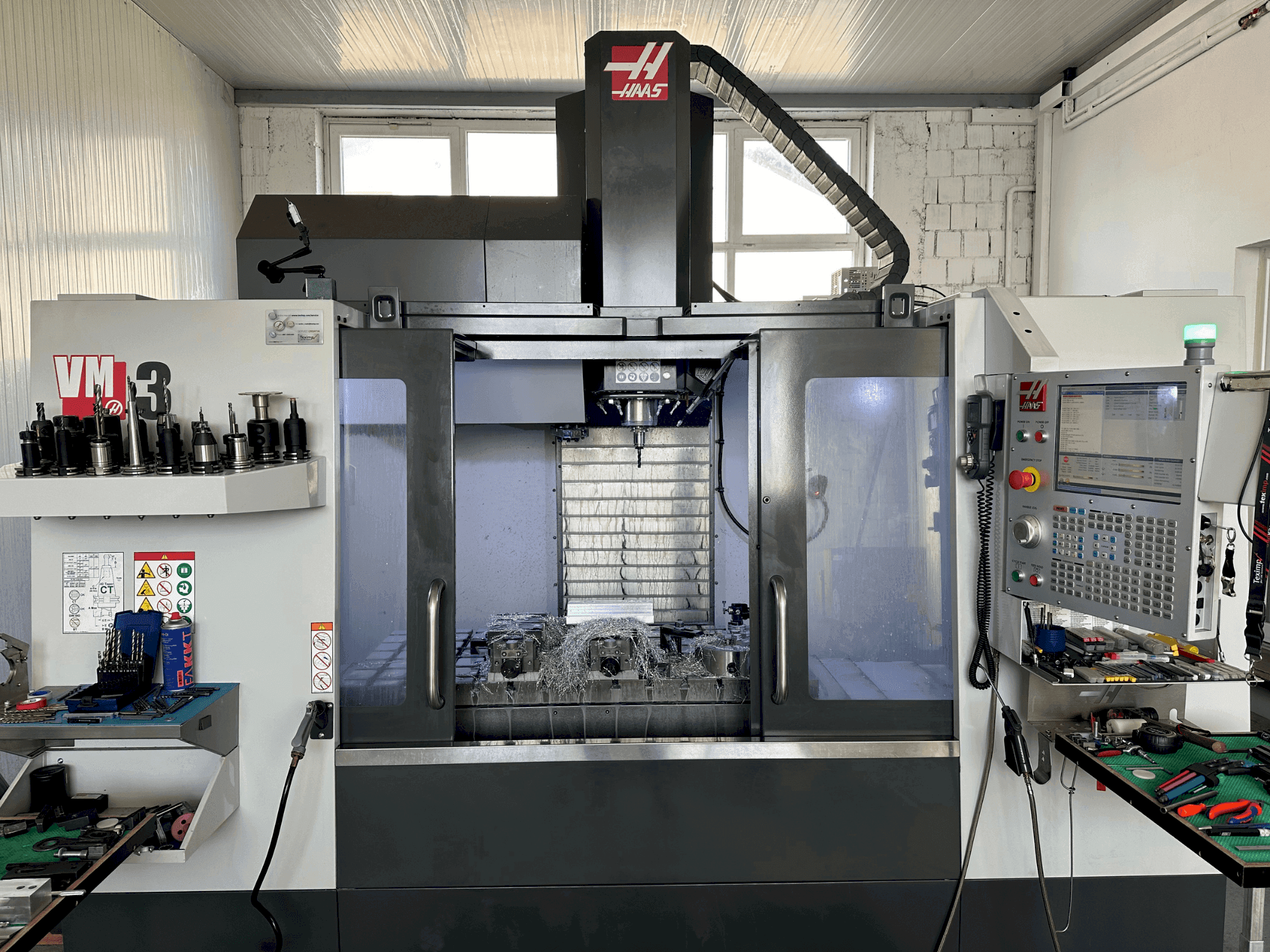 HAAS VM-3-maskinen framifrån