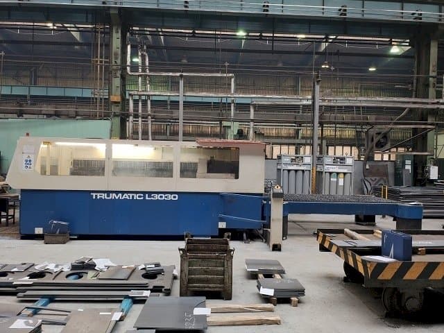 Trumpf TRUMATIC L 3030-maskinen framifrån