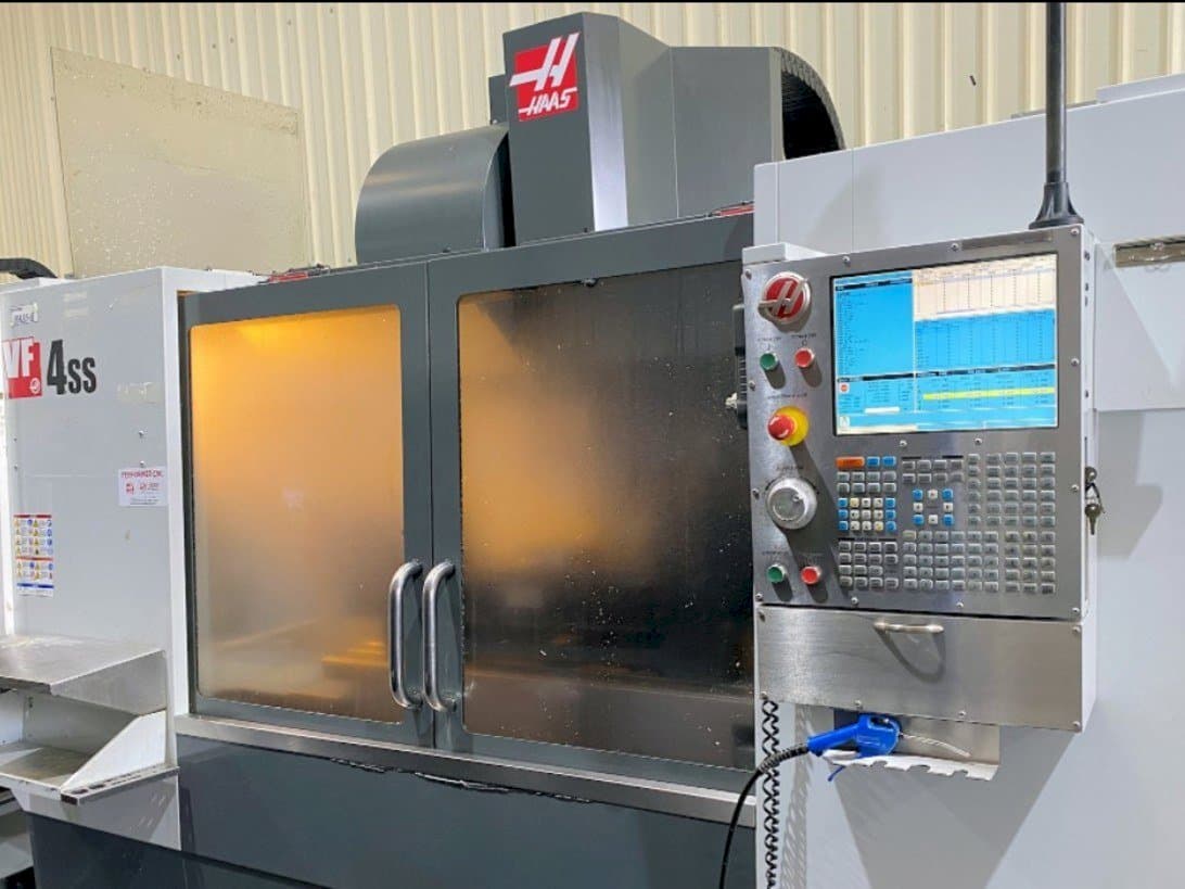 HAAS VF-4SS-maskinen framifrån
