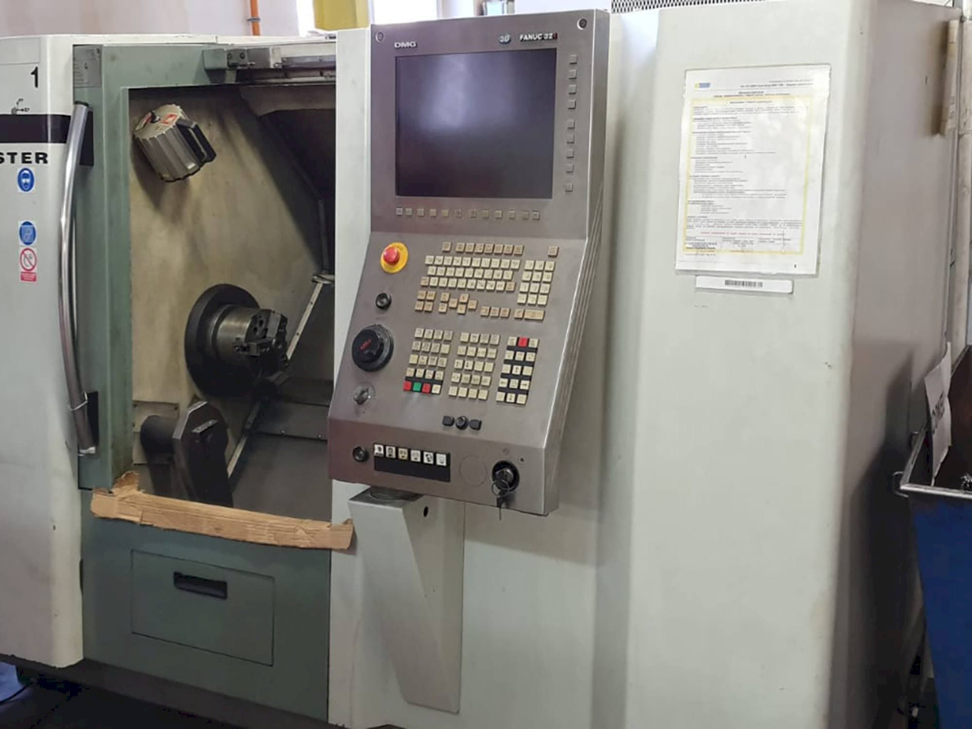 Gildemeister CTX 210-maskinen framifrån