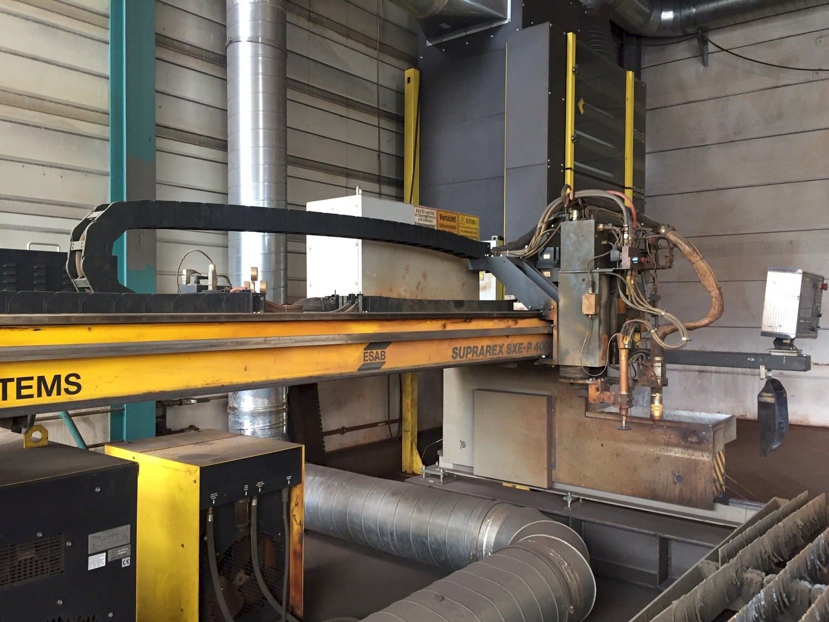 ESAB SUPRAREX SXE-P1 4000-maskinen framifrån