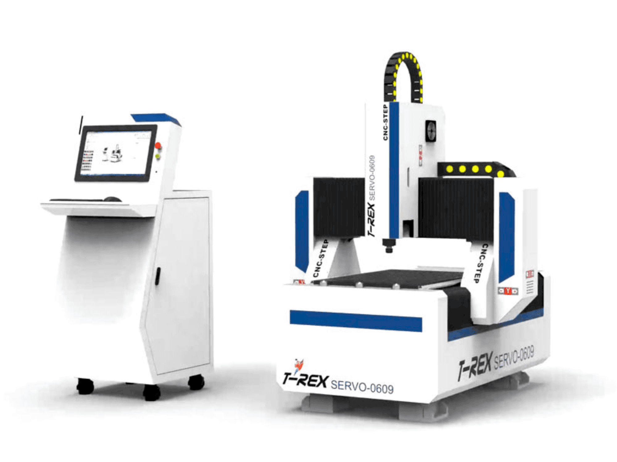 T-Rex Servo-0609-maskinen framifrån