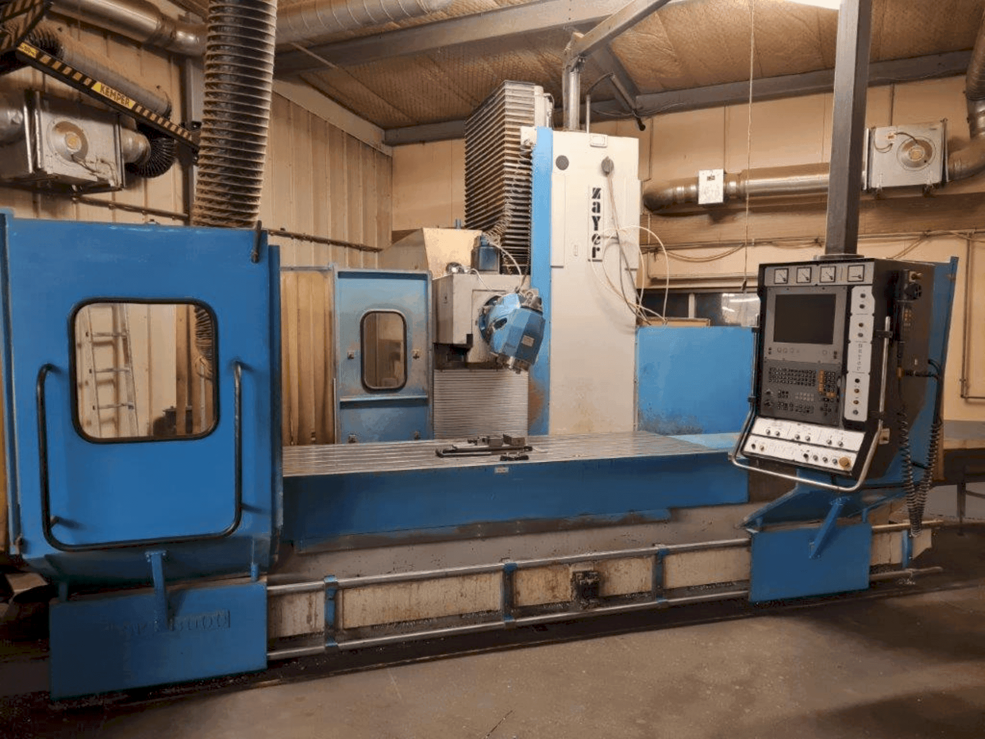 Zayer 30KF3000-maskinen framifrån