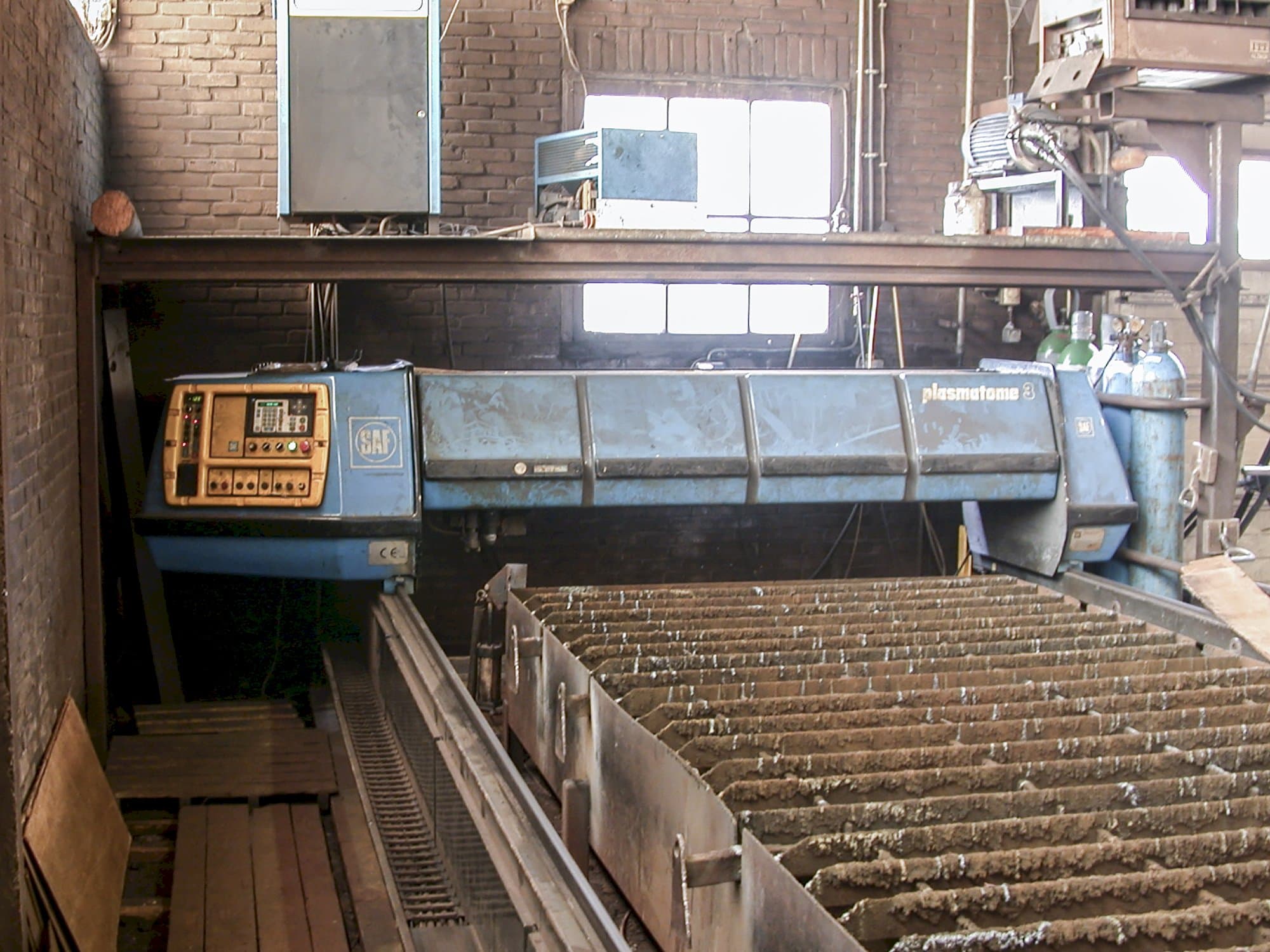 SAF-maskinen framifrånPLASMATOME 3