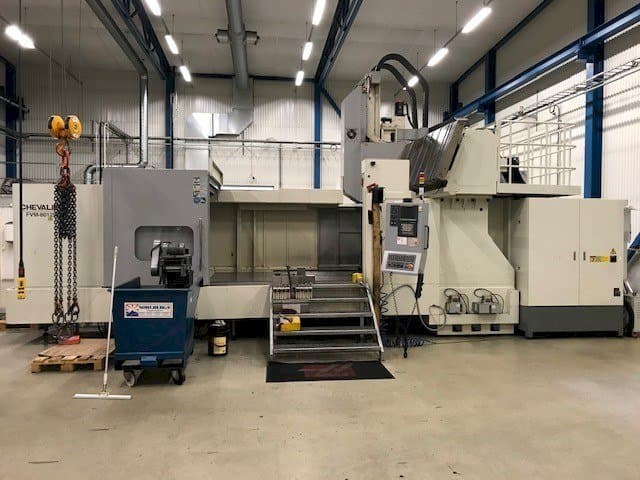 Chevalier FVM-80125DC-maskinen framifrån