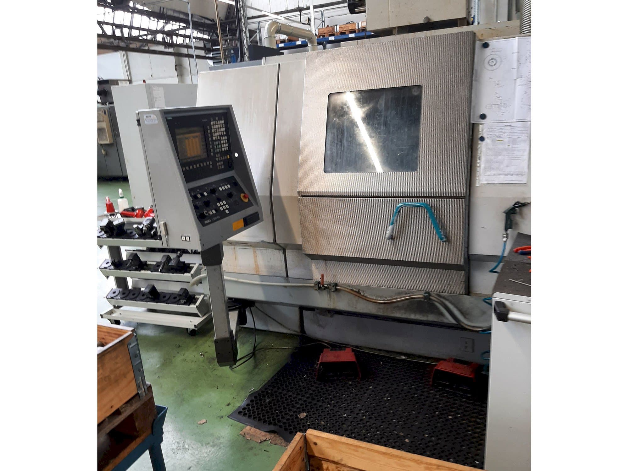 Index G200-maskinen framifrån