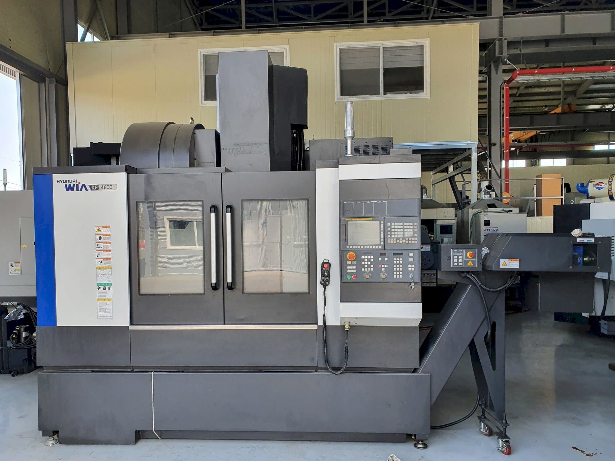 Hyundai Wia KF4600-maskinen framifrån