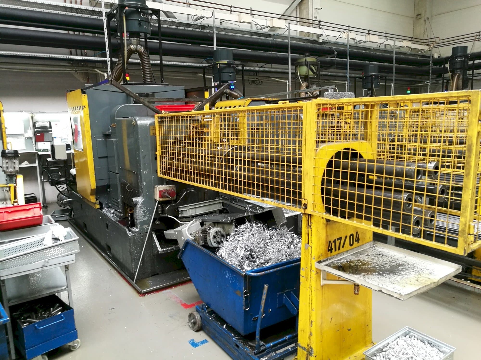 Wickman 1  3/8"-6-maskinen framifrån