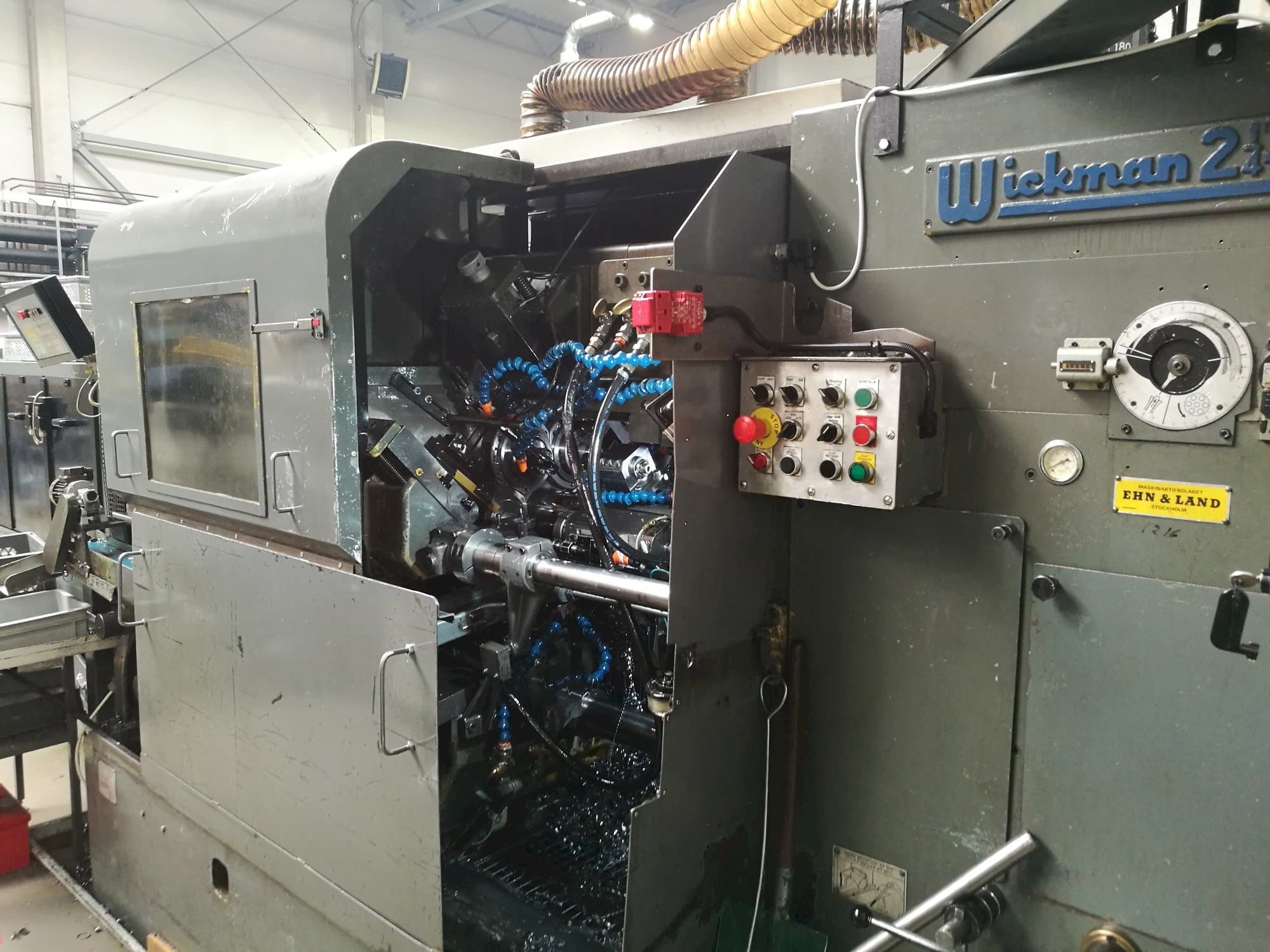 Wickman 2  1/4"-6-maskinen framifrån