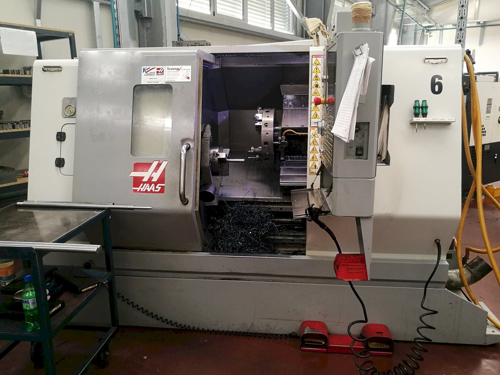 HAAS SL-20THE-maskinen framifrån