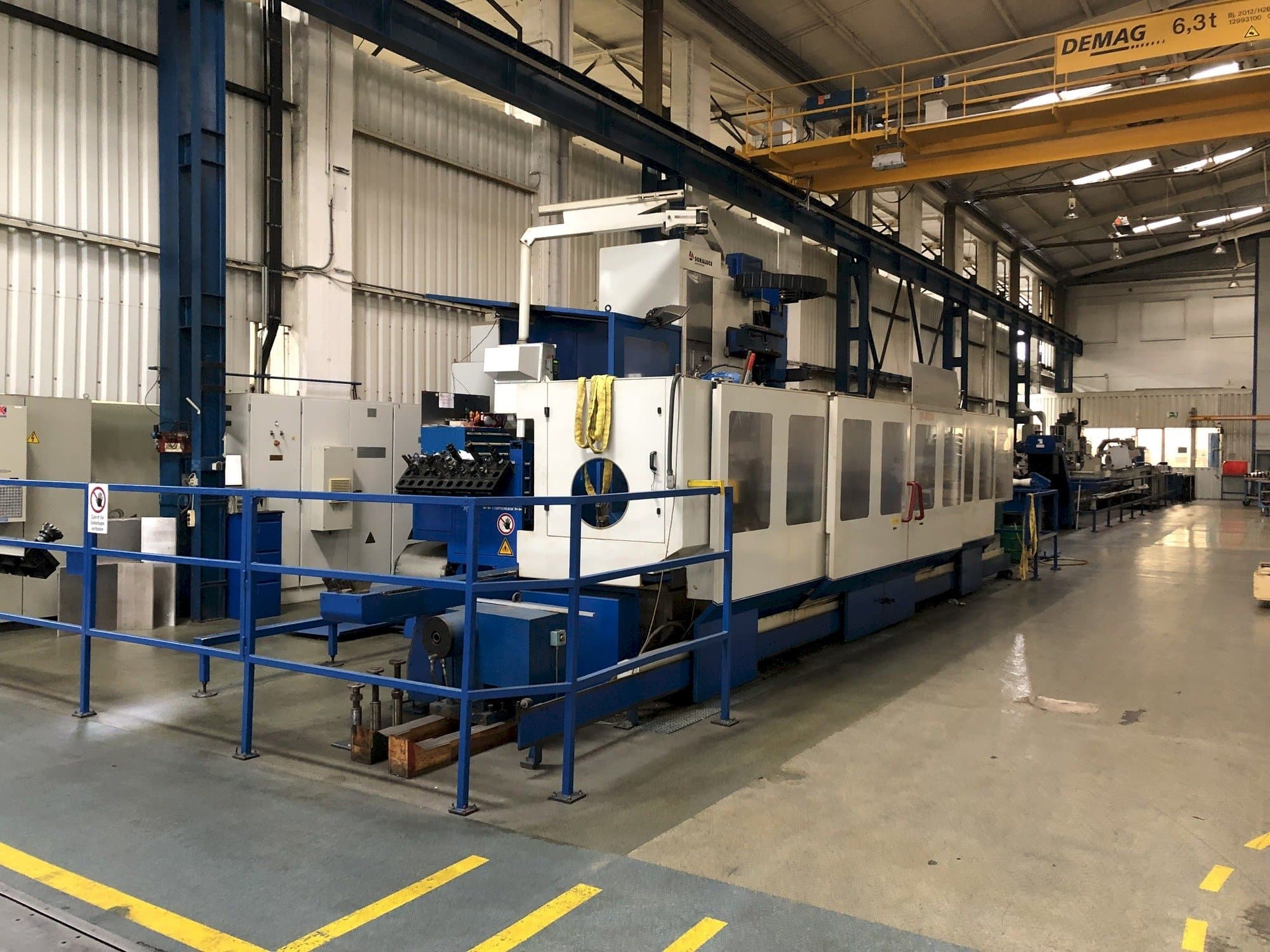 Soraluce SP-8000-maskinen framifrån