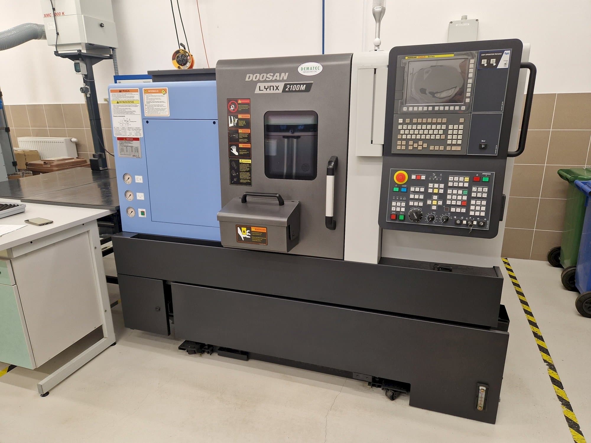 Doosan Lynx 2100ME-maskinen framifrån