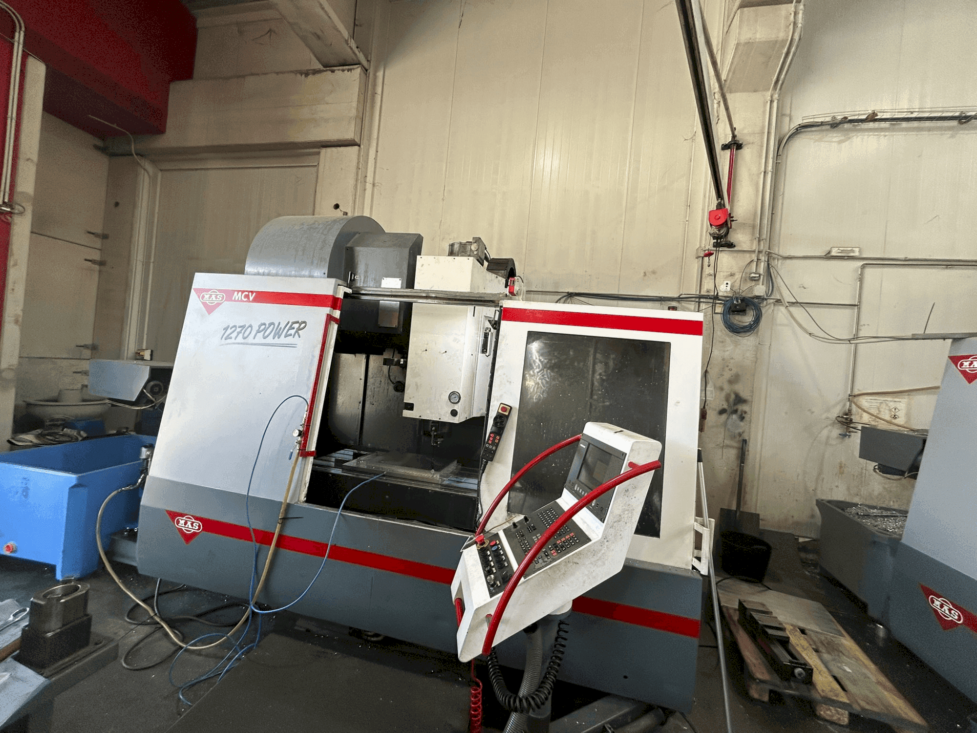 KOVOSVIT MAS MCV 1270-maskinen framifrån