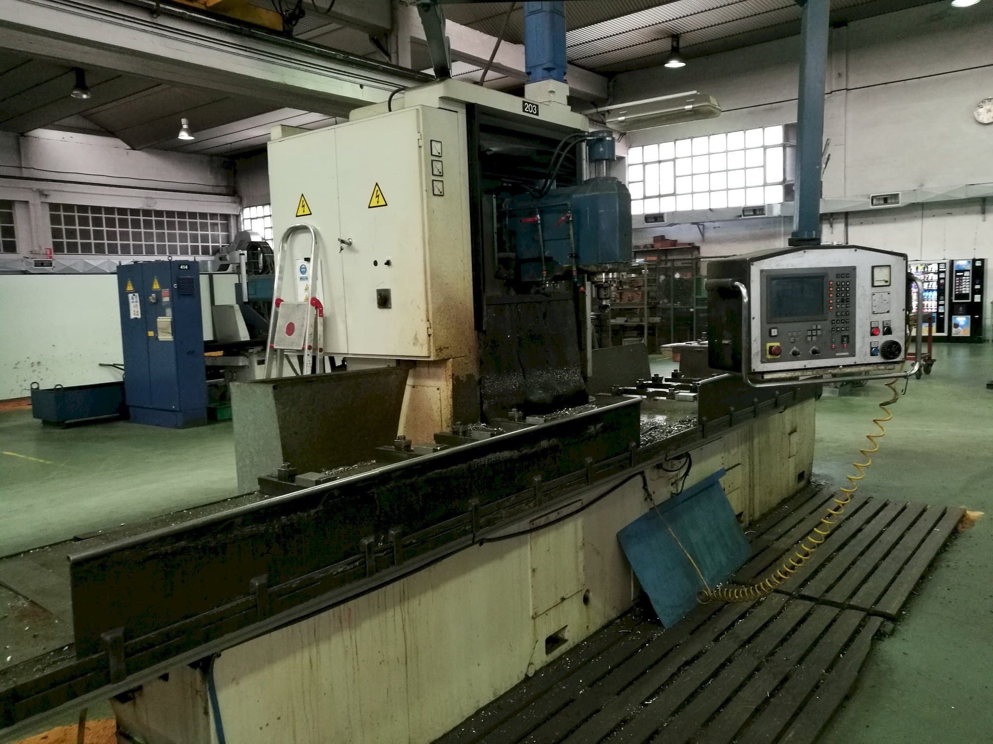 Correa A-20/44-maskinen sedd från vänster sida