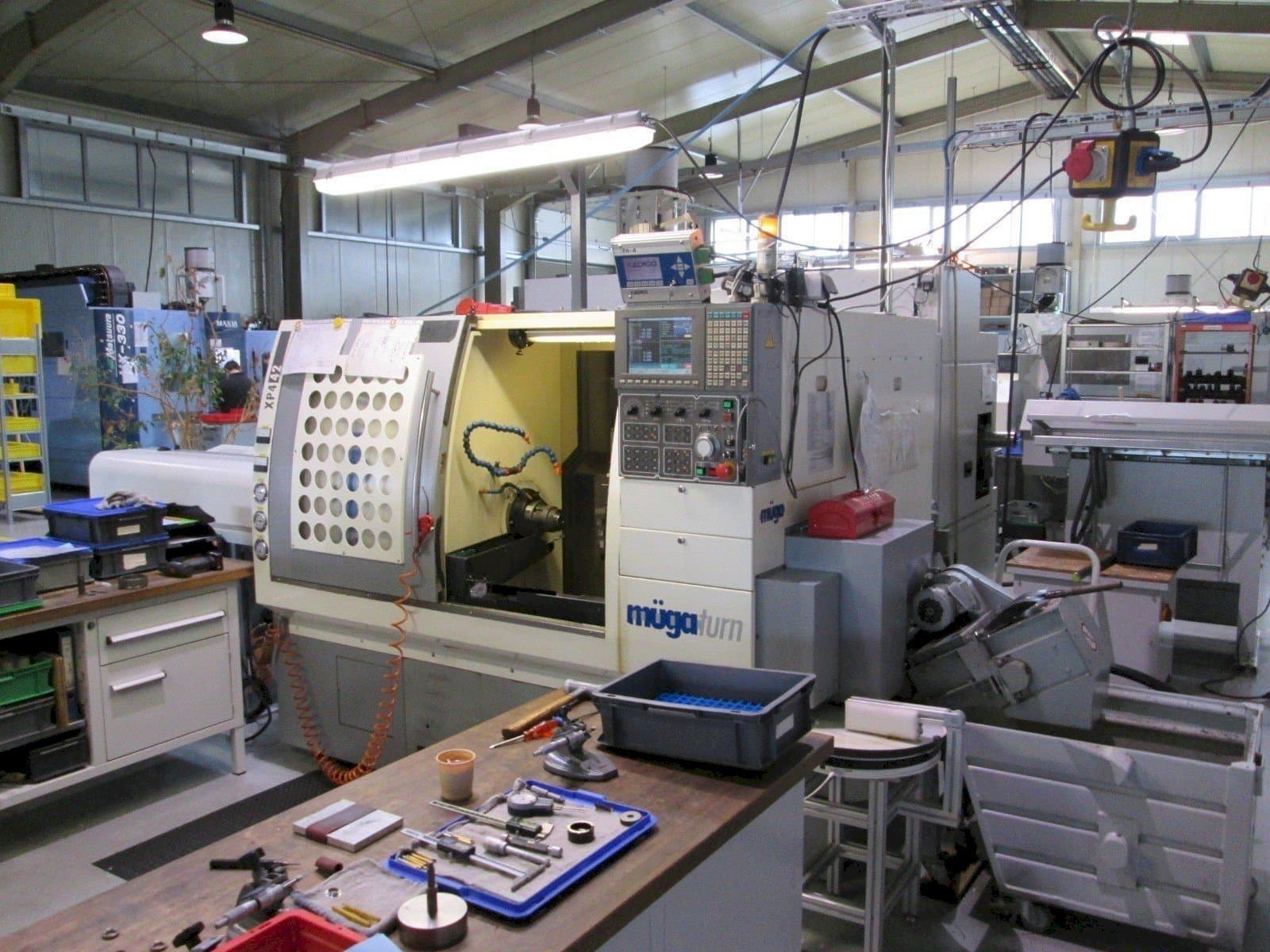 Muga XP4 – 42SM-maskinen framifrån