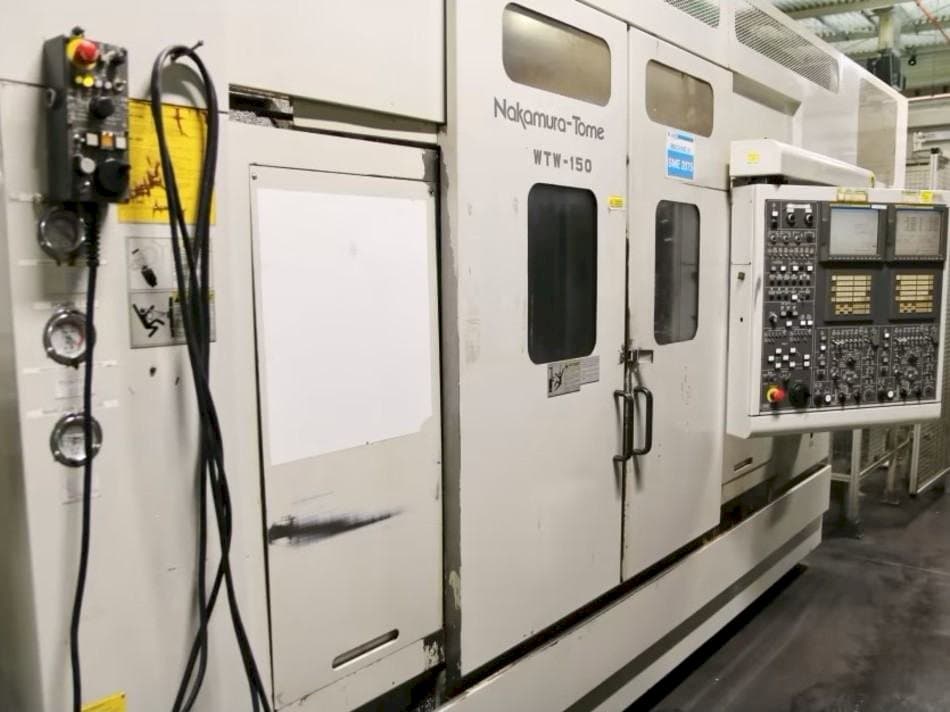 NAKAMURA-TOME WTW-150-maskinen sedd från vänster