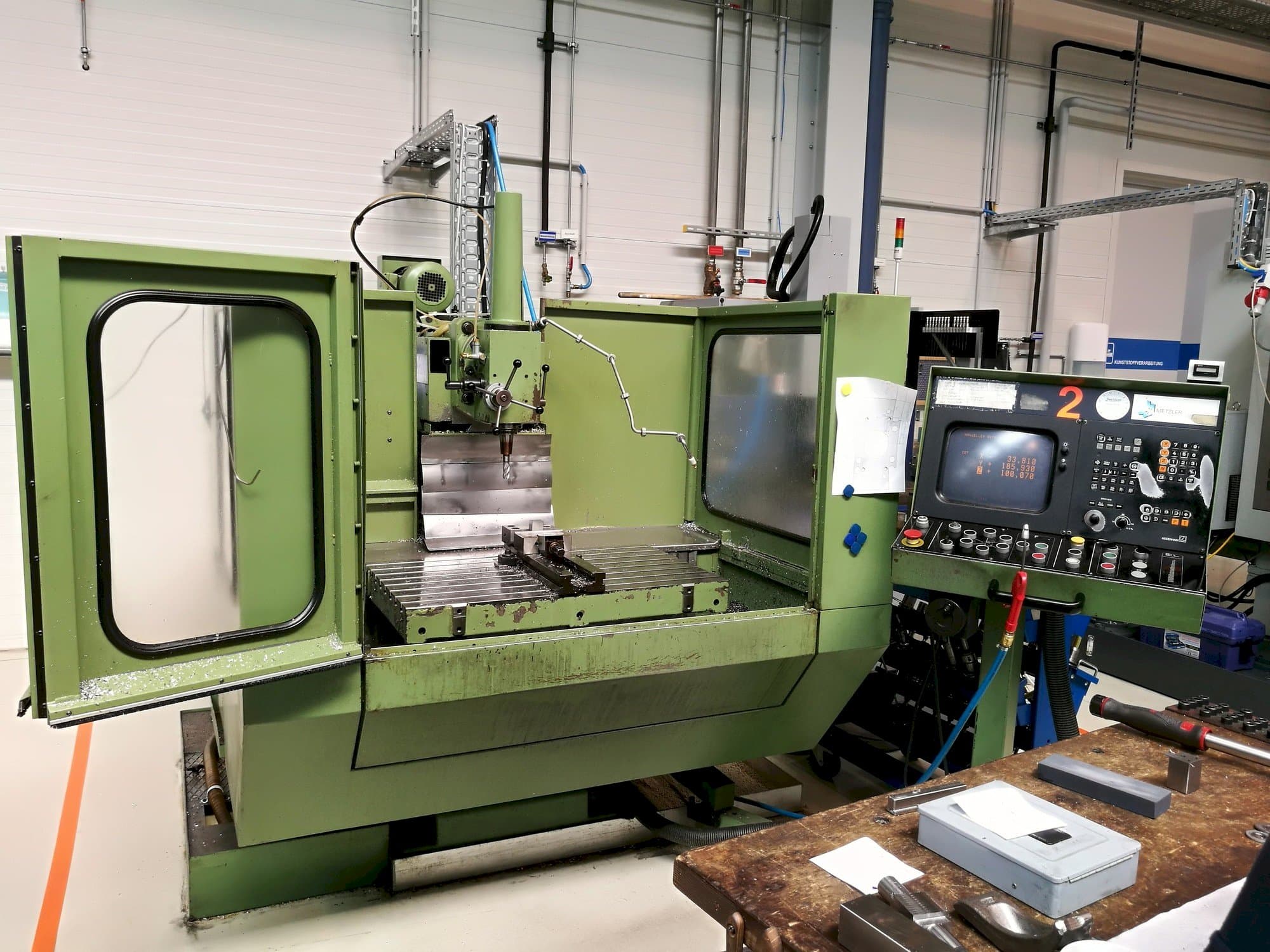 MIKRON WF 31-maskinen framifrån