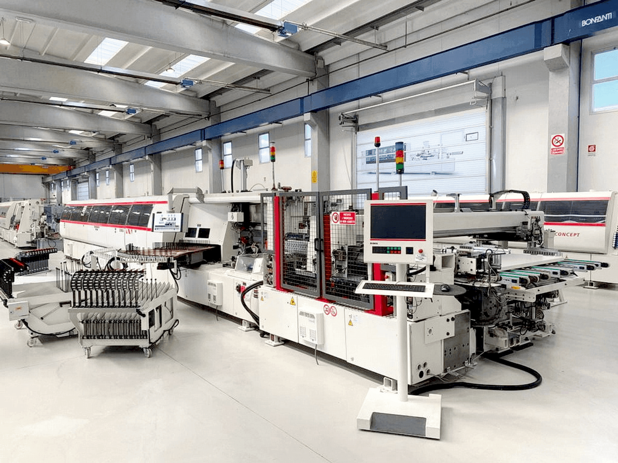 IMA NOVIMAT LASER System/I/R75/1110/R3-maskinen framifrån