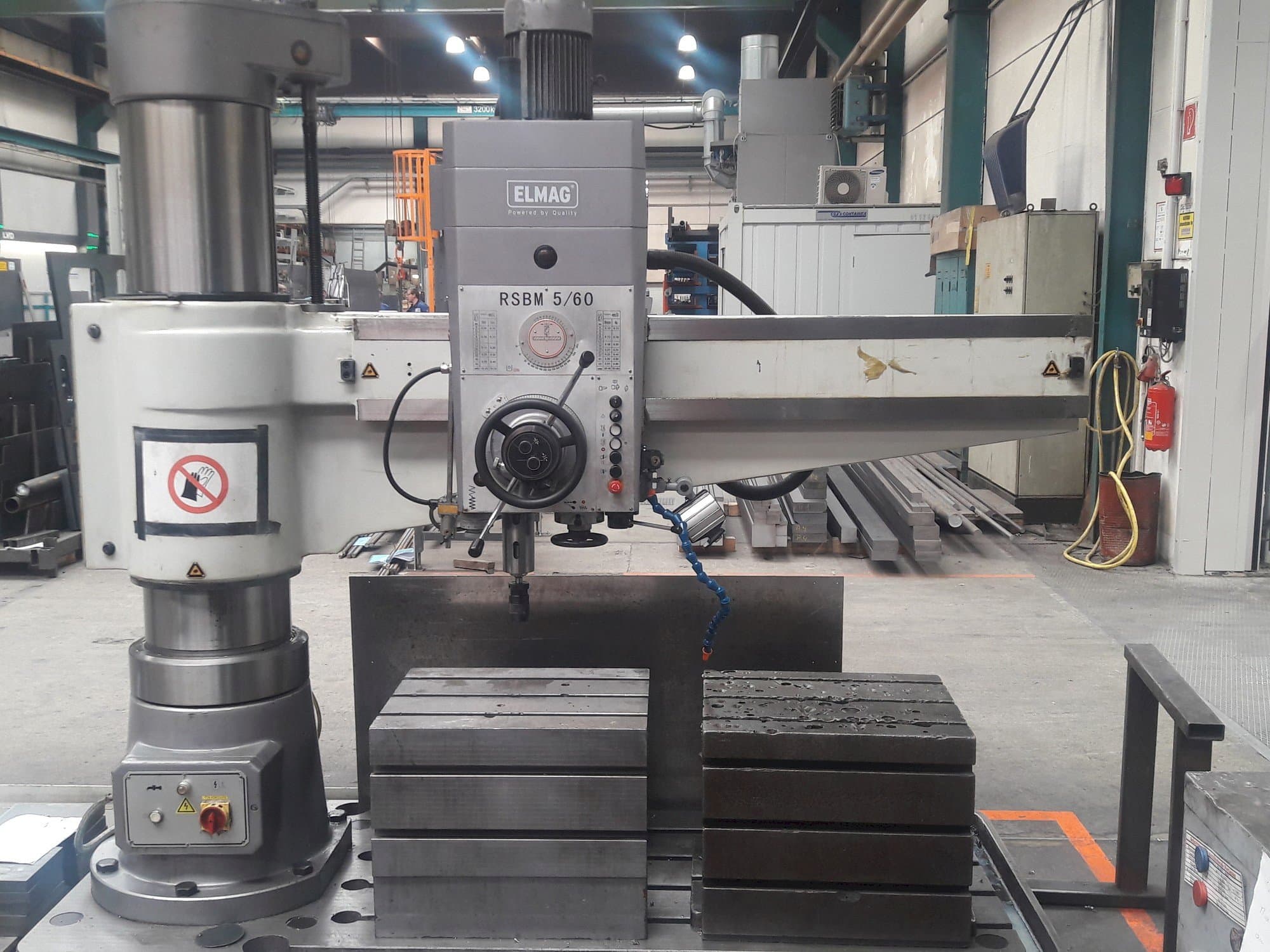 ELMAG RSBM 5/60-maskinen framifrån