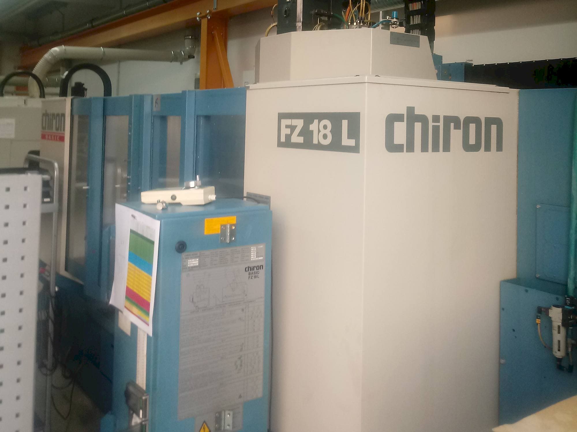 CHIRON FZ 18 L 2000-maskinen framifrån