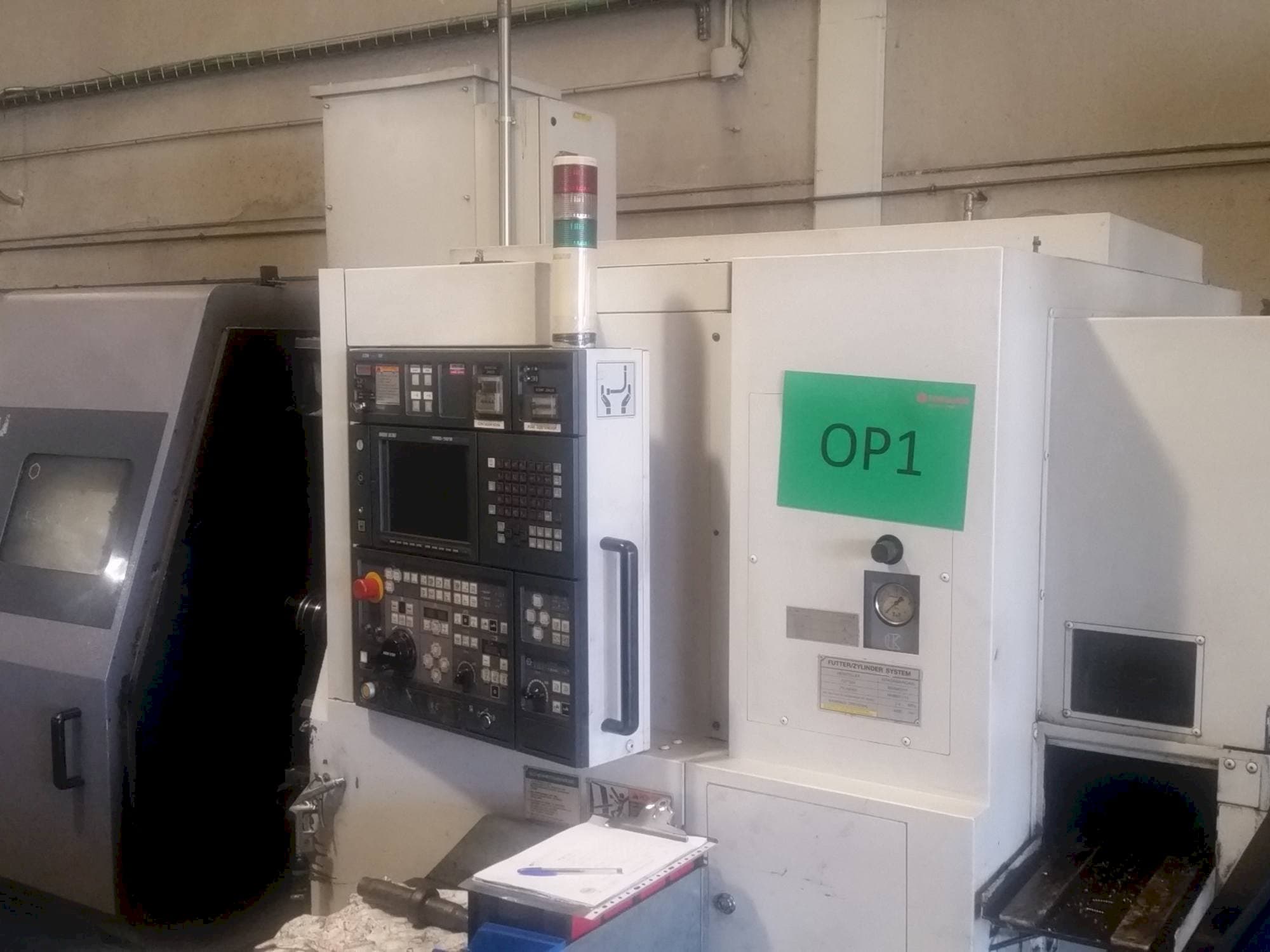 MORI SEIKI ZL 200 MSC-maskinen framifrån
